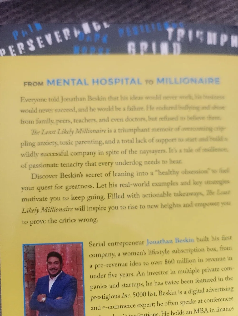 The Least Likely Millionaire by Jonathan Beskin - Picture 3 of 8